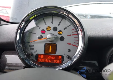 2009 Mini Cooper S z USA, uszkodzony, nr VIN WMWMF73559TW82933